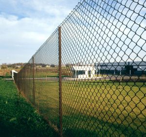 Chain link fence