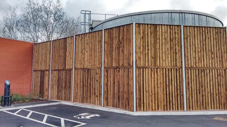 Timber Acoustic Fencing - Natural Sound Absorption Solution