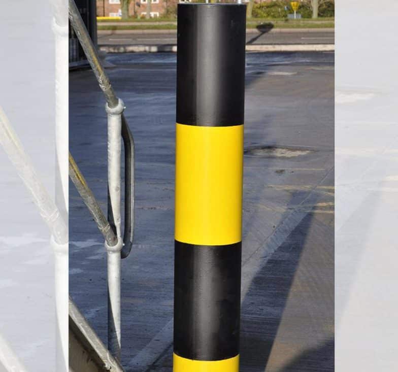 Morrisons supermarket bollards