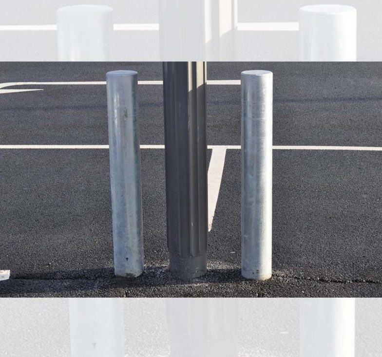 Supermarket bollards