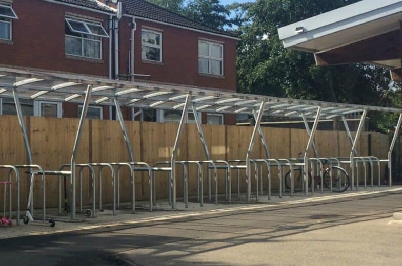 Harbledown cycle shelters