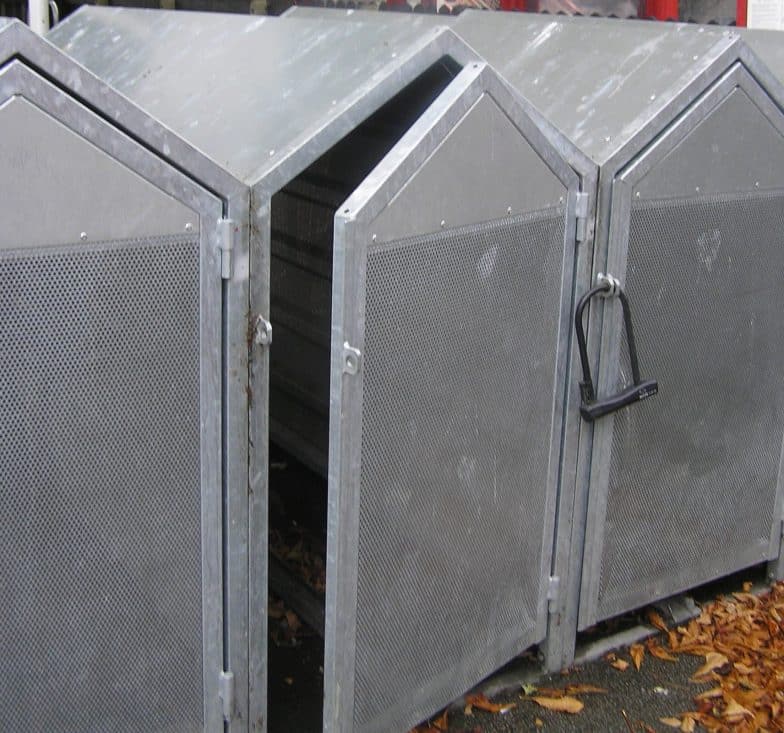 bike lockers