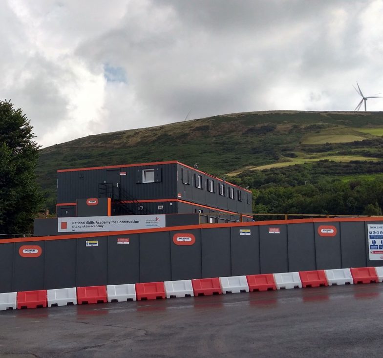 Temporary Timber Hoarding Fence Installation