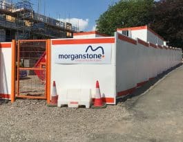 Steel Hoarding Panels for Construction Site Security