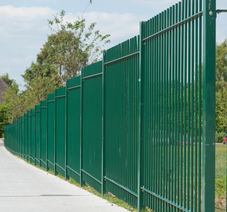 Green pro-file railings