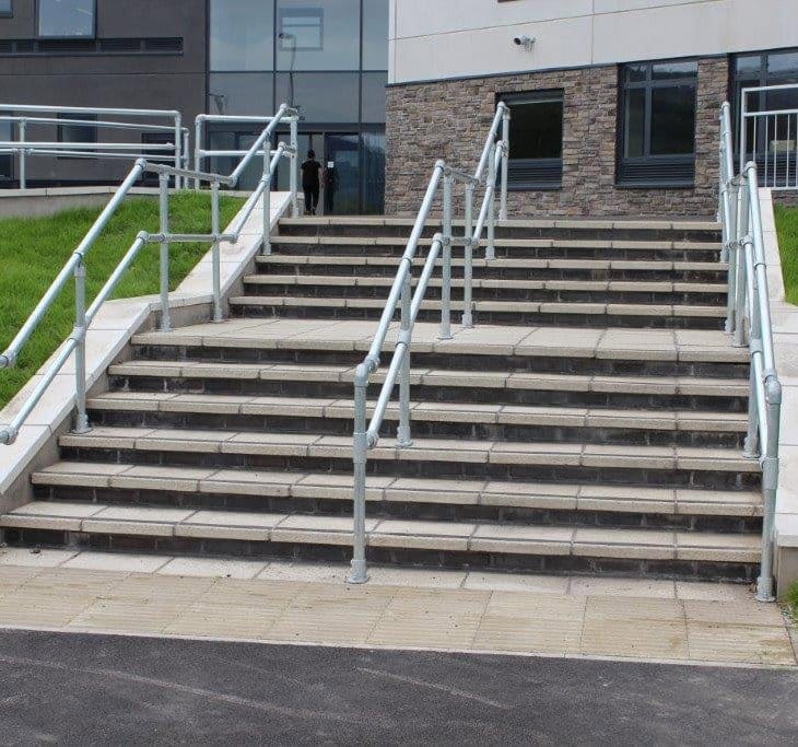 stainless steel handrail