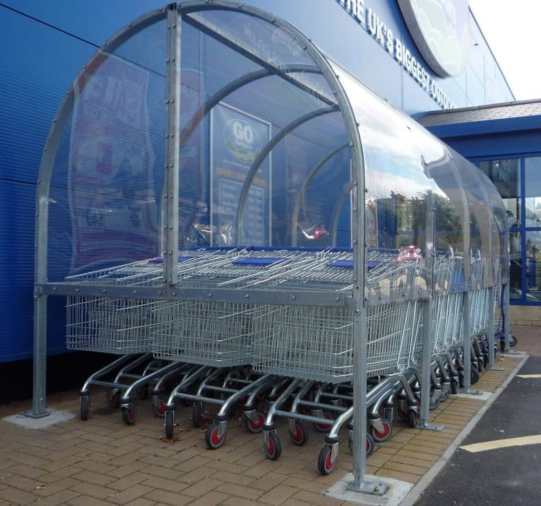 Trolley shelters