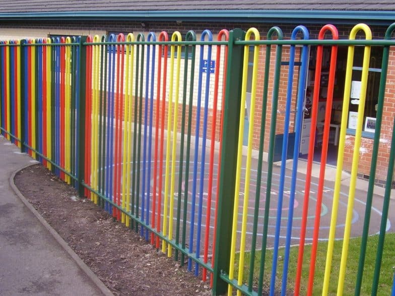 Ultra bar spectrum bow top railings