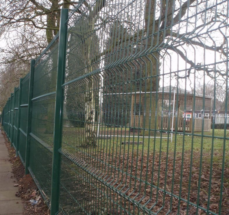 Application of V-Mesh fencing in school perimeter