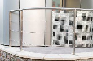 Stainless steel handrails