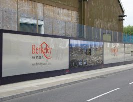 Aluminium Hoarding Installation by Procter Contracts