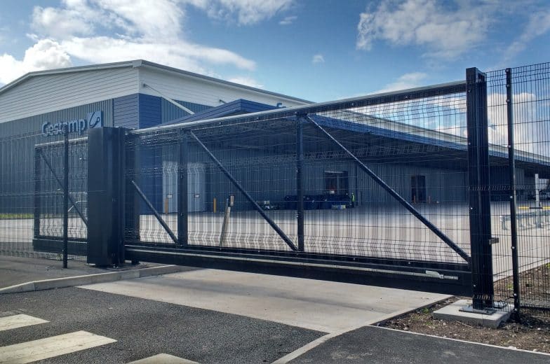 Automated Gate with Heavy-Duty Construction