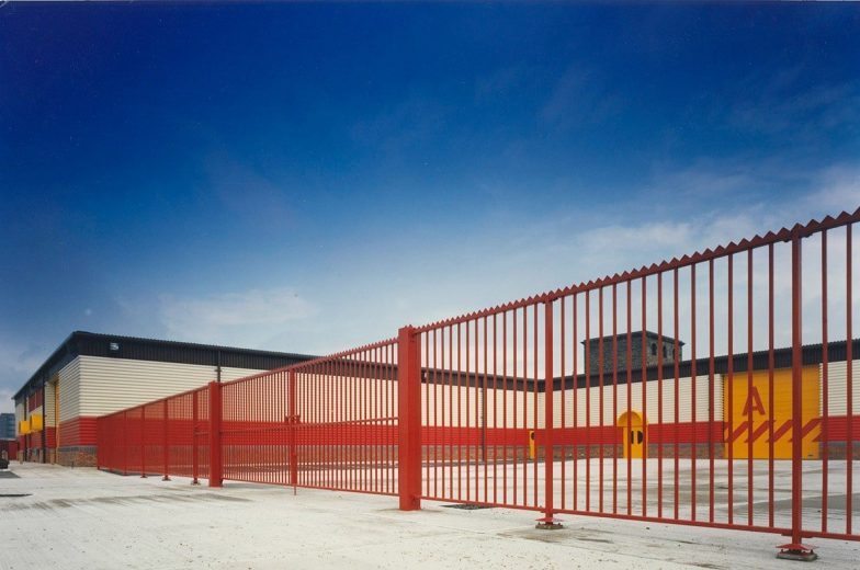 Balustrade gates with railings