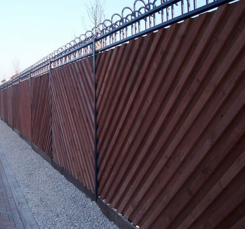 Bespoke acoustic security fence
