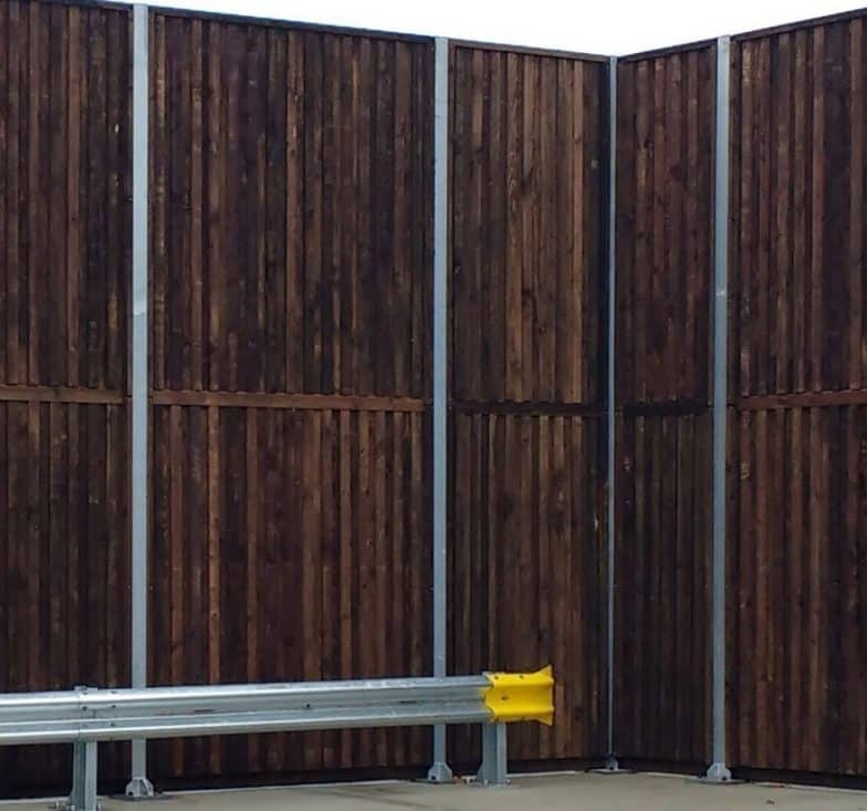 timber acoustic fencing