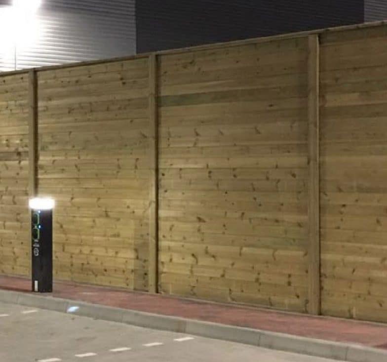 timber acoustic fencing