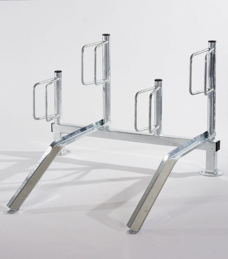 Two tier bike stand