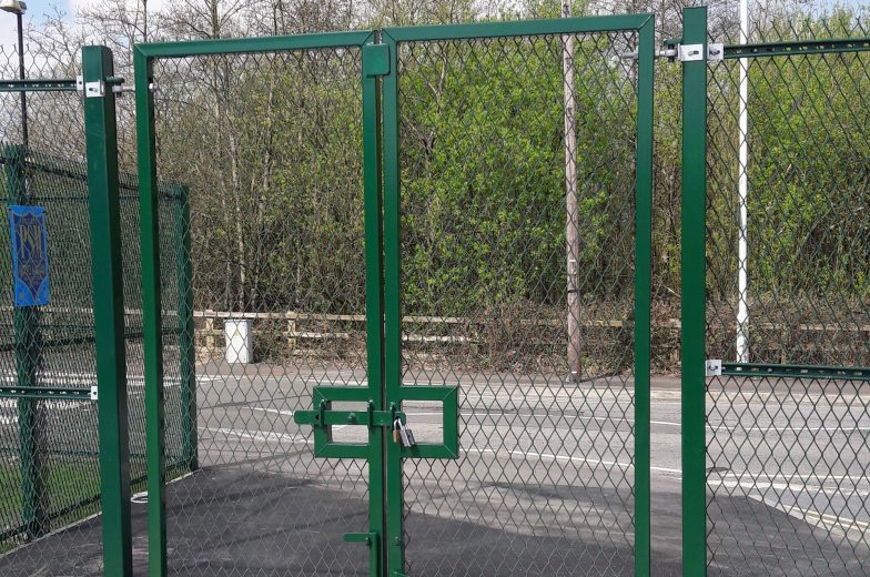 welded mesh gate