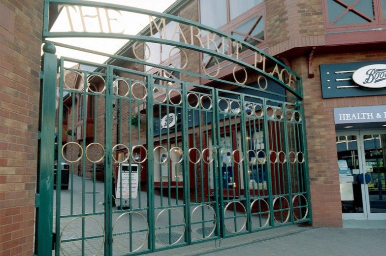 Branded gates for market place