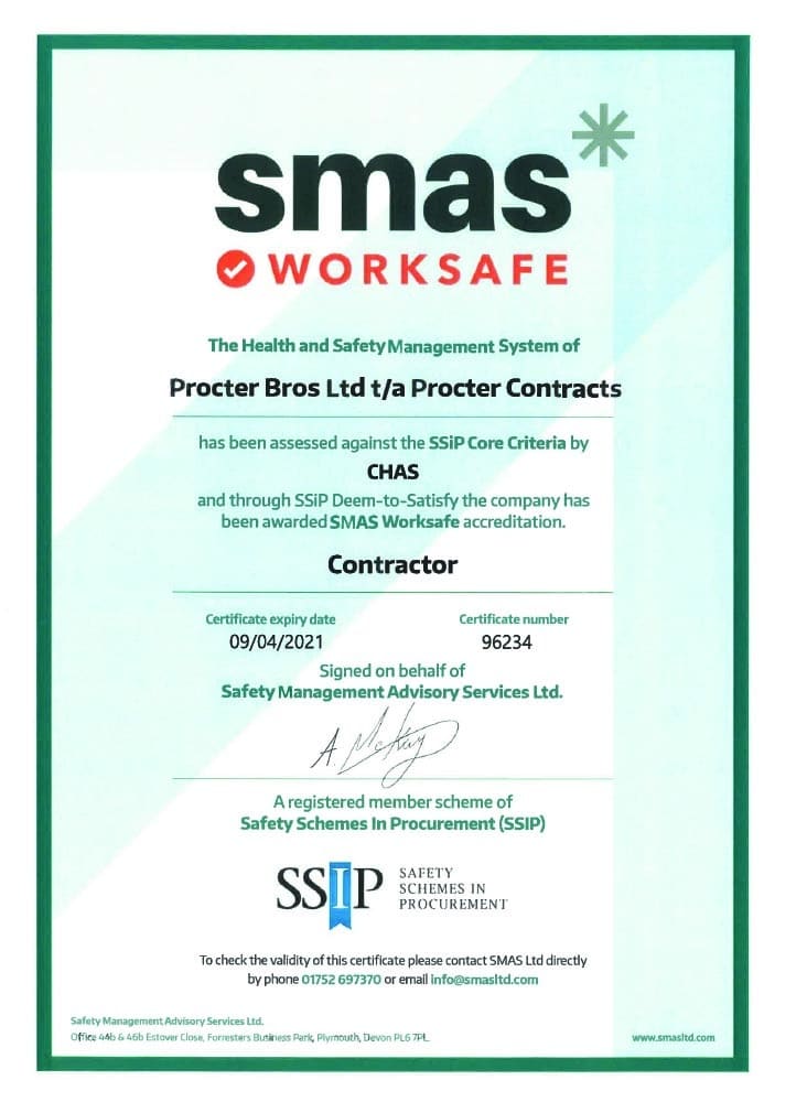 smas certificate