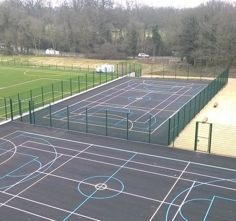 Pro-twin MUGA fence panel