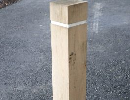 Timber bollards