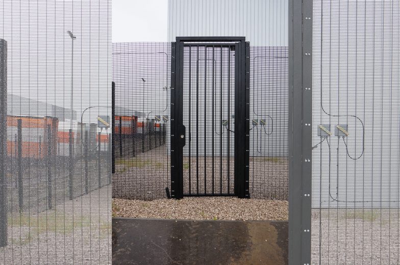 Premium SR2 Automated Security Gate Installation