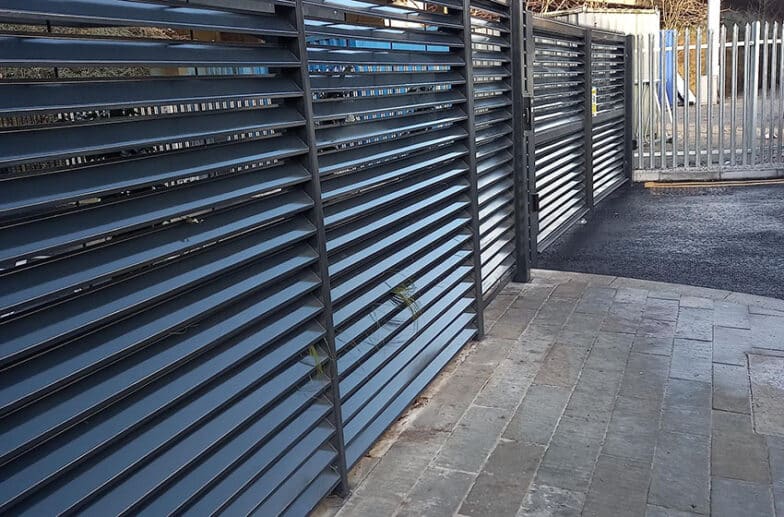 Galvanized Louvre Screens Providing Lasting Protection